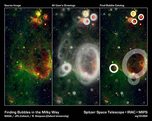 [Finding Bubbles in the Milky Way]