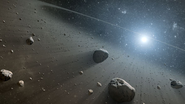 NASA ESA Telescopes Find Evidence For Asteroid Belt Around Vega