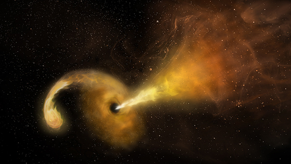 hd hubble telescope black hole